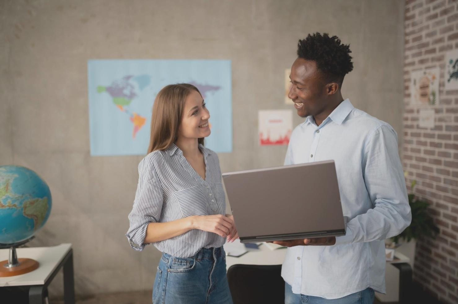 Espace de formation financière moderne à Mulhouse